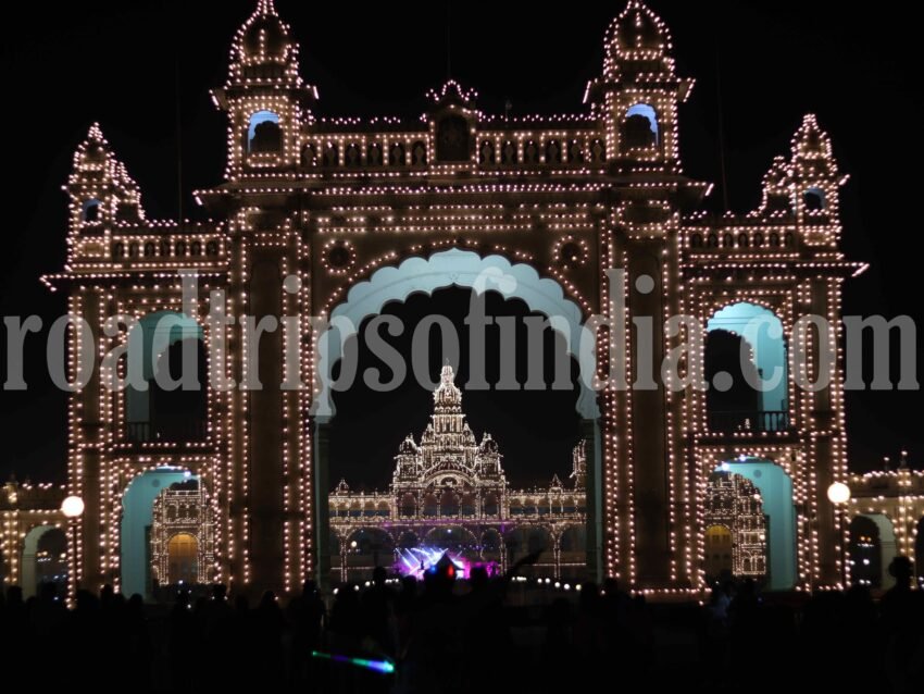 Mysore Palace Karnataka roadtripsofindia.com