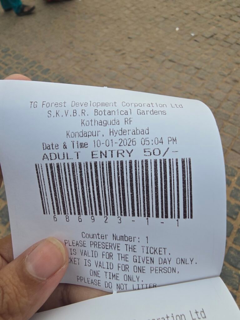 Botanical Garden Hyderabad, roadtripsofindia.com