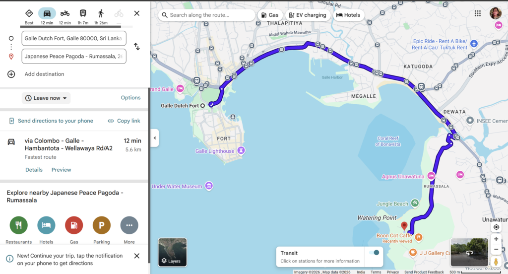 Japanese Peace Pagoda – Rumassala
roadtripsofindia.com