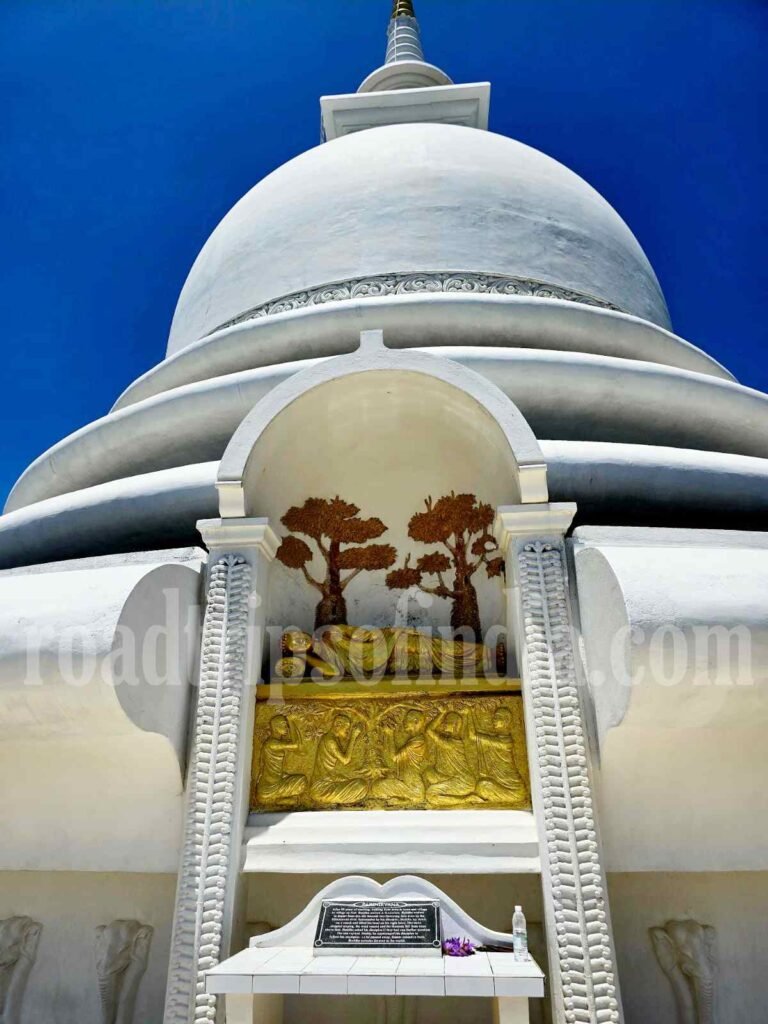 Japanese Peace Pagoda – Rumassala
roadtripsofindia.com